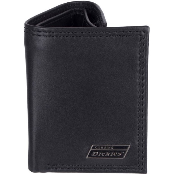Genuine Dickies Men's RFID Leather Extra Capacity Trifold Wallet - Picture 1 of 3